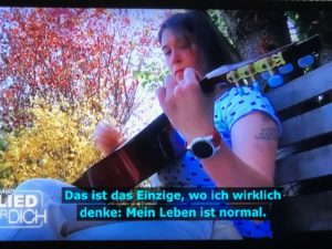 Sarina Thien singt im ZDF bei ” Mein Lied für Dich” 23.10.2019