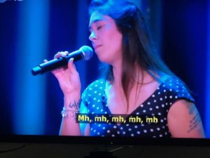 Sarina Thien singt im ZDF bei ” Mein Lied für Dich” 23.10.2019