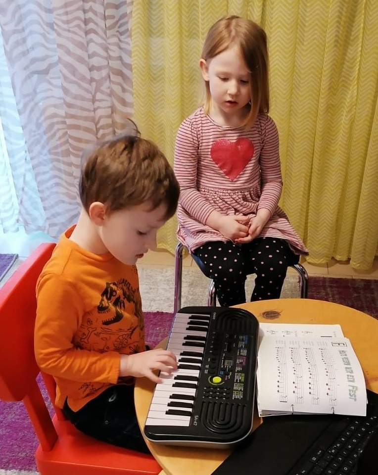Instrumental-Unterricht für Kinder im Kindergarten